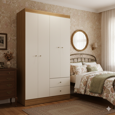Clóset versa 4 puertas Off White K42